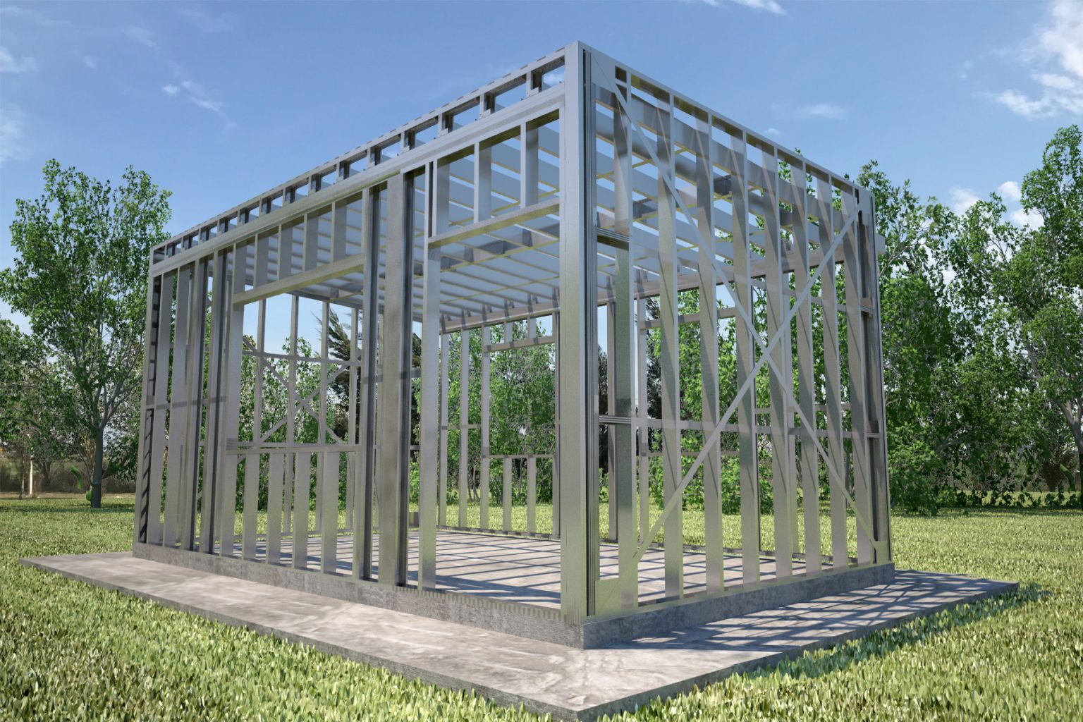 MÓDULOS EN STEEL FRAMING: [Módulo Base 1]. – Blog Perfiles JMA